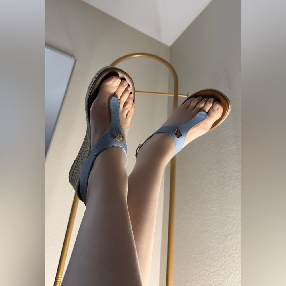 MICHAEL Michael Kors Light Blue Sandals